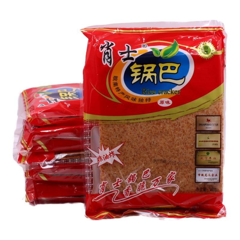 安徽芜湖肖士锅巴快餐280g香米