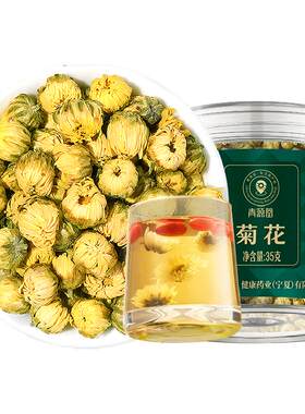 同仁堂杭白菊柔嫩如初35g