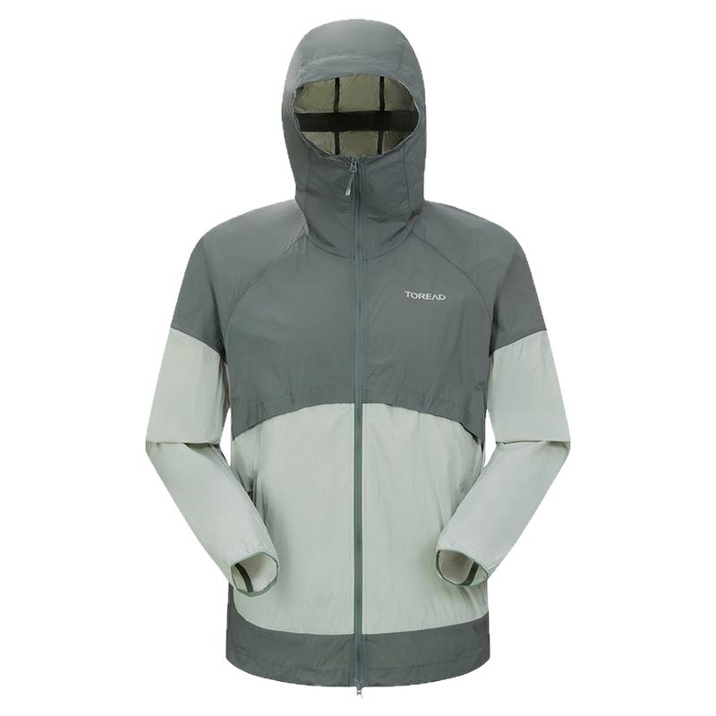 探路者防晒服2025新款户外防晒防泼水透气皮肤衣UPF50+外套男女