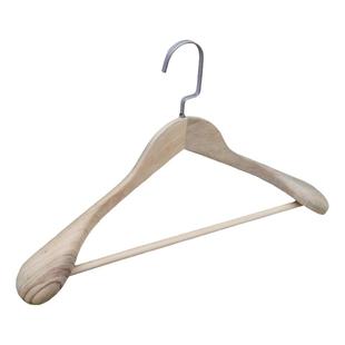 香樟木西装宽肩大衣架家用衣柜衣橱防虫防蛀清香无痕实木成人衣架