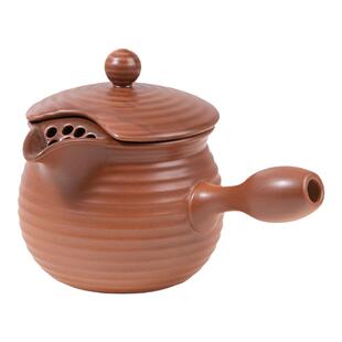 户外围炉煮茶壶大容量2024新款侧把壶陶瓷煮茶壶耐高温烤奶茶壶