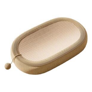 剑麻猫抓板耐磨非不掉屑耐抓麻绳猫窝一体猫爪盘盆大号猫咪磨爪器