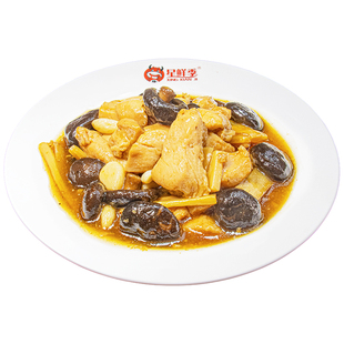 星鲜季香菇滑鸡料理包预制菜速食菜包商用外卖快餐便当半成品盖浇