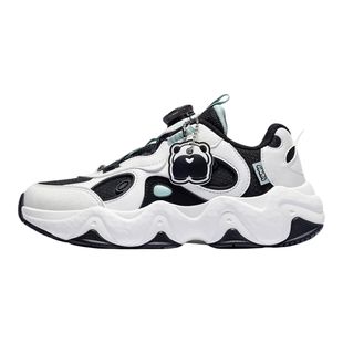 墩墩鞋丨安踏儿童运动鞋女童鞋25冬新款犟弹厚底复古老爹鞋女跑鞋