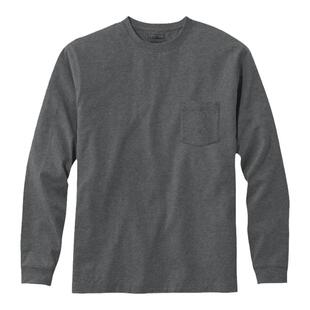 L.L.Bean宾恩男T恤纯棉长袖圆领透气柔软打底衫春秋亲肤XQ240601