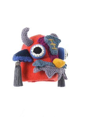 2025秋冬新款帽子  牛头手工成品男女冬季毛线针织帽东北保暖百搭