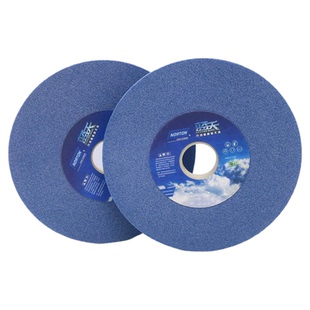 开粗诺顿蓝天砂轮平面白刚玉砂轮180*12.7*31.75 磨刀机手摇618磨