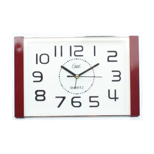 康巴丝大字闹钟座挂两用静音扫简约老人闹钟床头台式桌面电子台钟