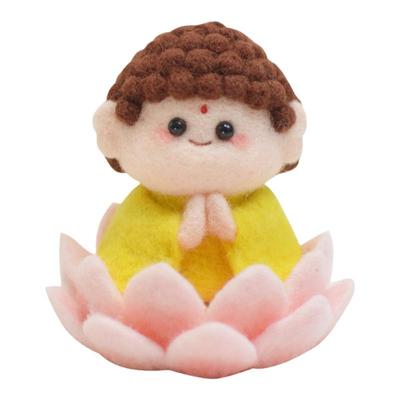 仟樱羊毛毡佛小伴小神仙材料包