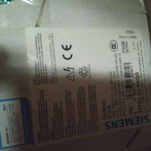 议价西门子接触器3TF52  22-OXMO,3TF52  22-OXQO电压220V,380V