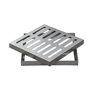 304不锈钢雨水篦子井盖方形下水道封口排水沟盖板庭院装饰地漏