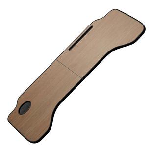 特斯拉model3/Y木纹小桌板折叠车载电脑桌副驾驶吃饭桌子餐盘配件