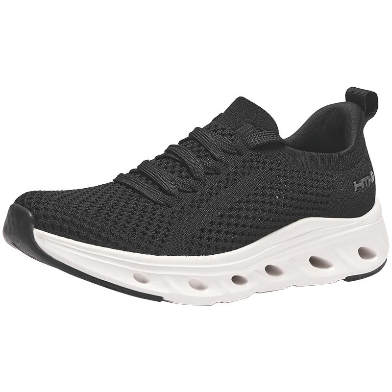 热风男鞋2025年秋季新款男士轻便运动休闲鞋百搭透气网面健步鞋子