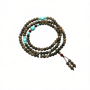 高端越南芽庄白奇楠沉香手串108女士款真品高级老沉香木手串男士