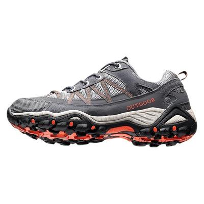 真皮透气登山鞋超轻防滑耐磨徒步