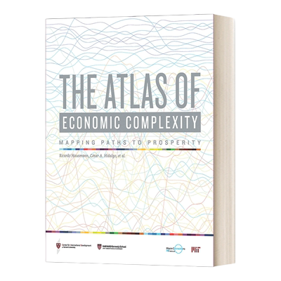 英文原版 The Atlas of Economic Complexity 经济复杂性图谱 英文版 进口英语原版书籍
