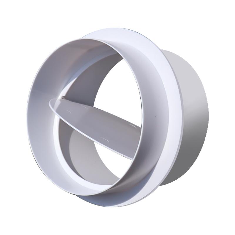 卫生间浴霸排气扇止逆阀止回阀PVC单向阀管道防味器