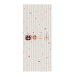 开放式衣柜遮挡帘无门柜子防尘门帘折叠滑轨拉帘衣帽间隔断遮丑帘