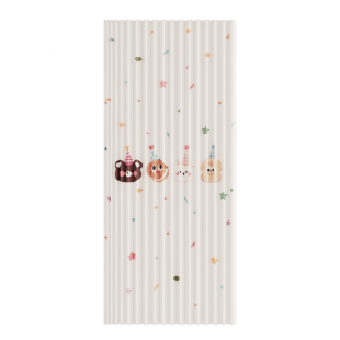 开放式衣柜遮挡帘无门柜子防尘门帘折叠滑轨拉帘衣帽间隔断遮丑帘