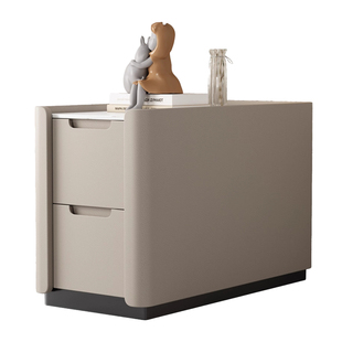 沙发边柜侧边柜超窄小户型现代简约茶几角几轻奢岩板夹缝家用边几