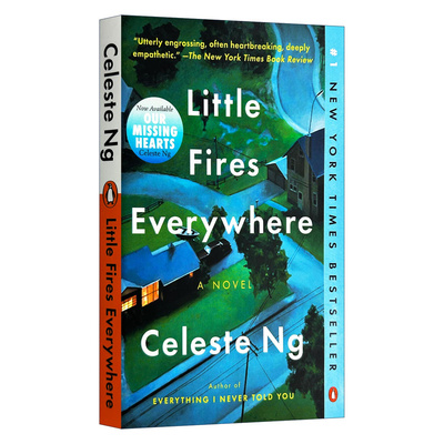 遍地小火苗 小小小小的火 英文原版小说 Little Fires Everywhere 英文版 无声告白作者伍绮诗新作 进口原版英语书