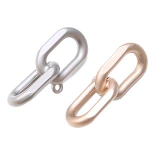 链条金属大衣装饰纽扣衣服裤子个性异性钮扣时尚韩版百搭扣子配件