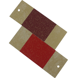 蜡染半生熟洒金宣纸创意一笔笺书签硬软毛笔书法小楷专用空白卡纸