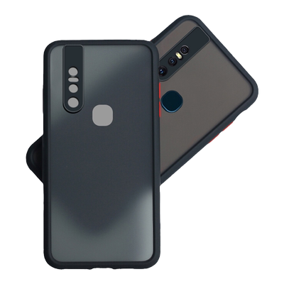 适用vivos1手机壳透明磨砂全包