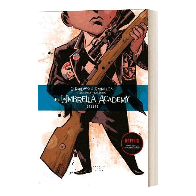 英文原版 Umbrella Academy 2 Dallas 伞学院 卷2 青少年漫画小说 伞学院漫画2 英文版 进口英语原版书籍
