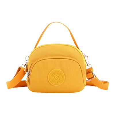 帆布包女斜挎迷你2023年新款时尚小布包女手提三层手机妈妈单肩包