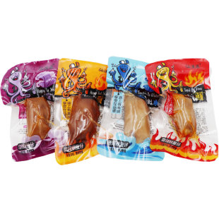 北海特产仙渔港鱿鱼仔墨鱼仔香辣原味鱼丸鱼蛋鱿鱼串花甲螺肉包邮