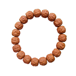 【 龙蛇之变 】精工雕刻猴头核桃单圈手串原皮原色抛光【福利款】