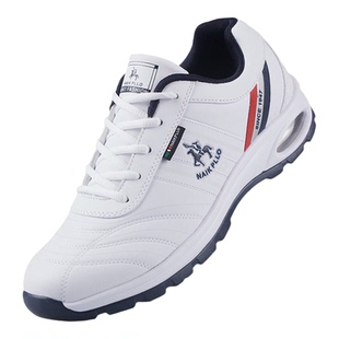 正品保罗真皮男鞋增高运动鞋透气防臭跑步休闲轻便舒适旅游鞋波鞋