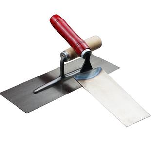 皿刀抹泥刀泥灰刀铲工批灰刀漆灰匙不锈钢刮腻子墙抹灰