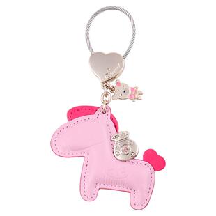 钥匙扣马上有钱米勒斯包包挂件钥匙链女精致小马情侣款一对高级感