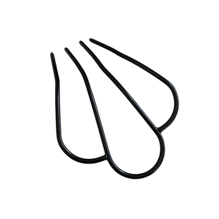 四齿梳懒人盘发神器U型发夹女发钗后脑勺丸子头插梳发簪发梳发卡