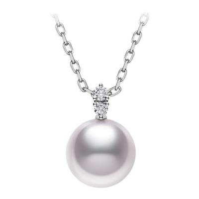 美奈海水珍珠吊坠钻石款