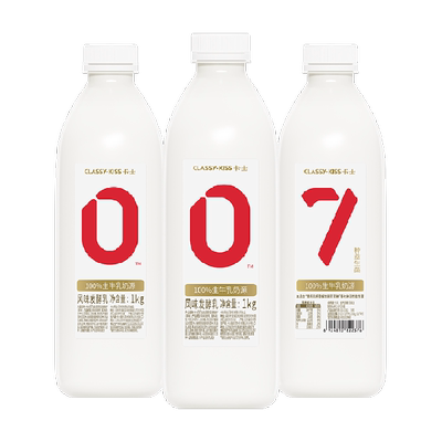 卡士家庭装益生菌酸奶1kg