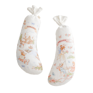 Domicoco新生儿婴儿糖果枕安抚枕头宝宝侧睡靠枕辅助神器睡觉抱枕