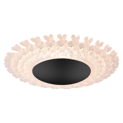 中古胡桃木色LED吸顶灯