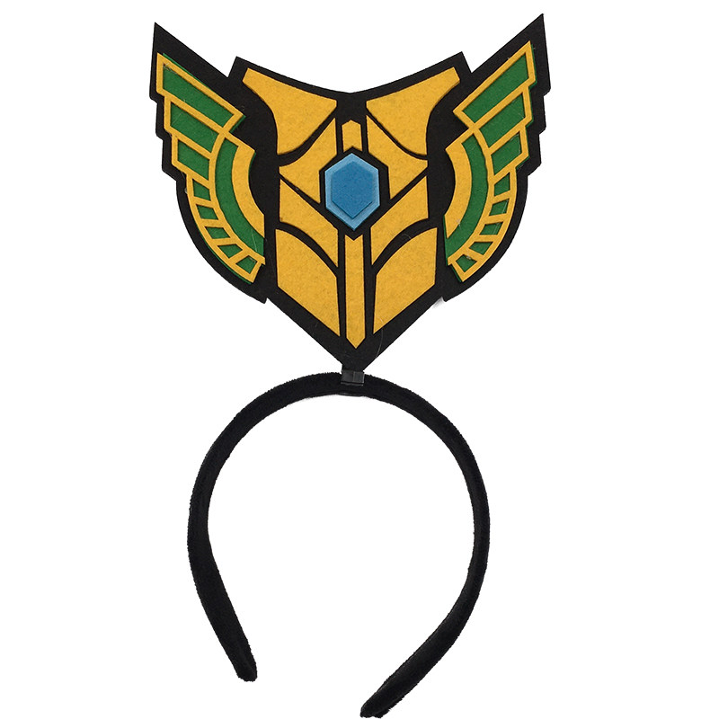 英雄联盟周边七级成就狗牌发箍头饰cosplay直播游戏lol道具定制