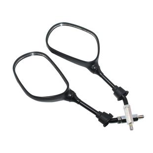 适用豪爵原装踏板摩托车VF100E新喜之星HJ100T-7E-8C后视镜反光镜