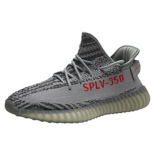 柏宜椰子鞋男350白斑马夏季透气男鞋跑步鞋运动鞋真爆莆田男潮鞋