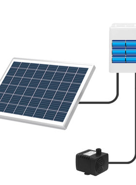 太阳能抽水庭院养鱼养花摆件抽水