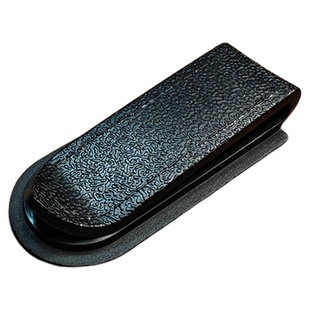 多用途背夹卡扣箱包配件对讲机记录仪粘贴式塑料背夹子一体黑挂件