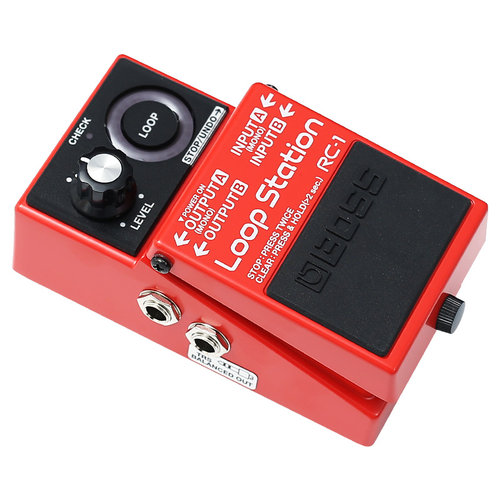 罗兰BOSS电吉他效果器RC300贝斯LOOP乐句循环RC1人声录音鼓机单块