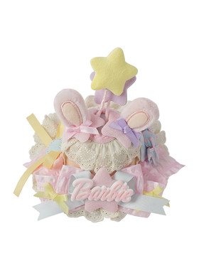 温柔甜美星轨布偶Lolita发饰套装