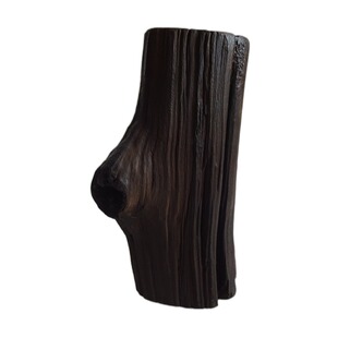 奇石菊石树叶植物标本贝壳硅化木斑彩螺树化石带树疤高级笔筒2971