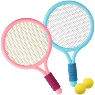 幼儿园童羽毛球拍亲子互动男女孩运动球拍套装2-3岁4宝宝网球玩具