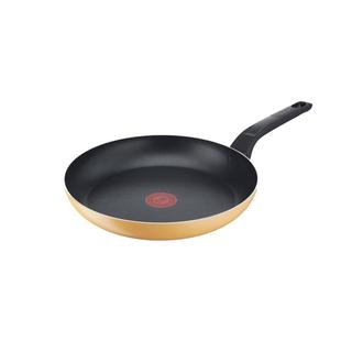 【自营】日本进口特福T-FAL煎锅钛图层不粘锅少油烟27cm法国制造